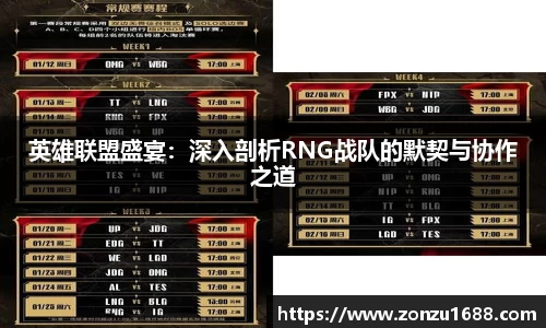 英雄联盟盛宴：深入剖析RNG战队的默契与协作之道